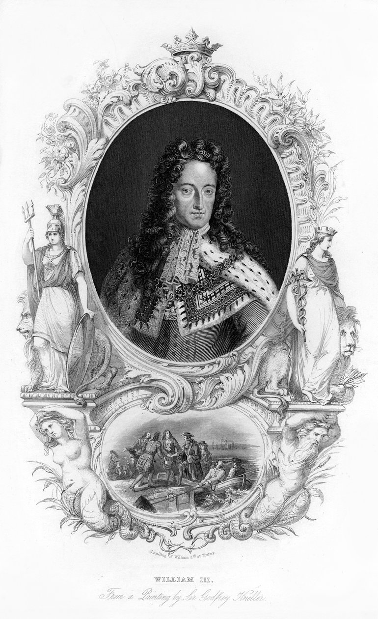 Koning Willem III door Unbekannt