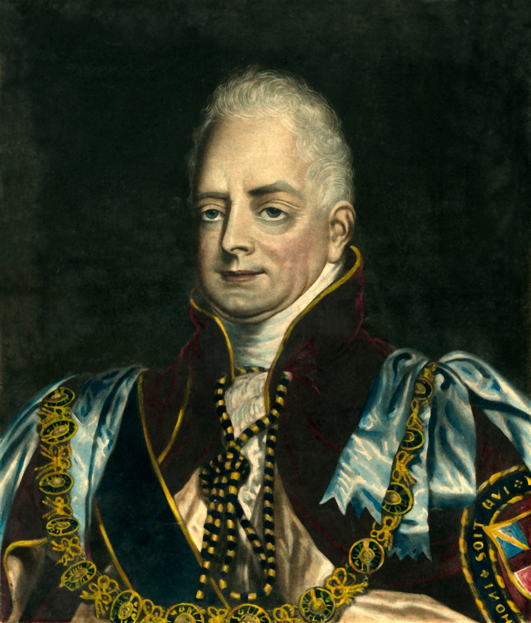 Koning Willem IV, ca. 1830s door Unbekannt