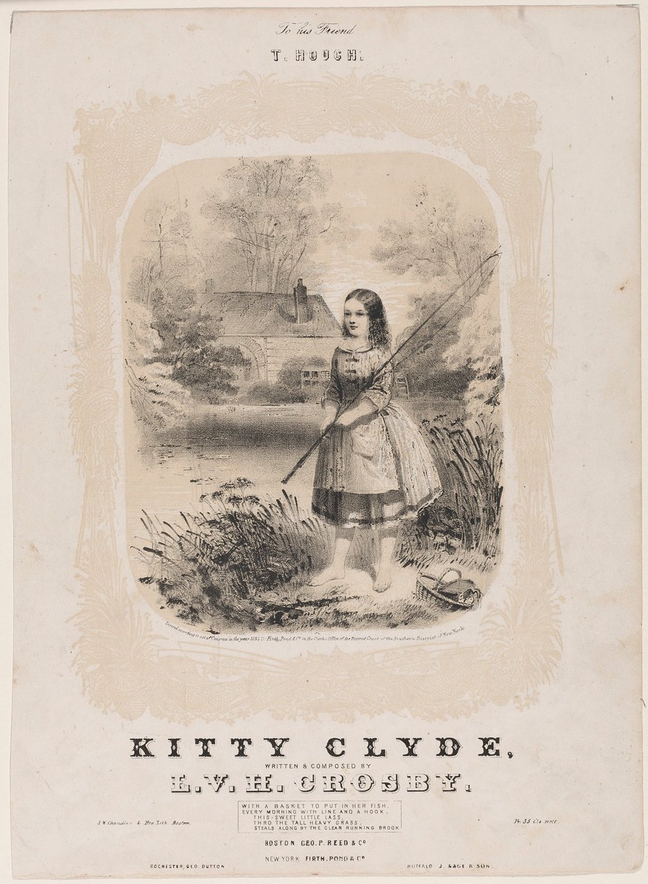 Kitty Clyde, 1854 door Unbekannt