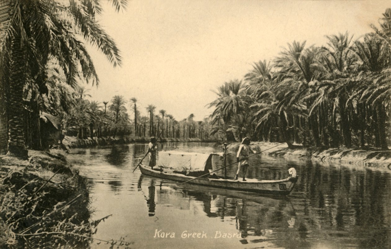 Kora Creek, Basra, ca. 1918-ca. 1939 door Unbekannt