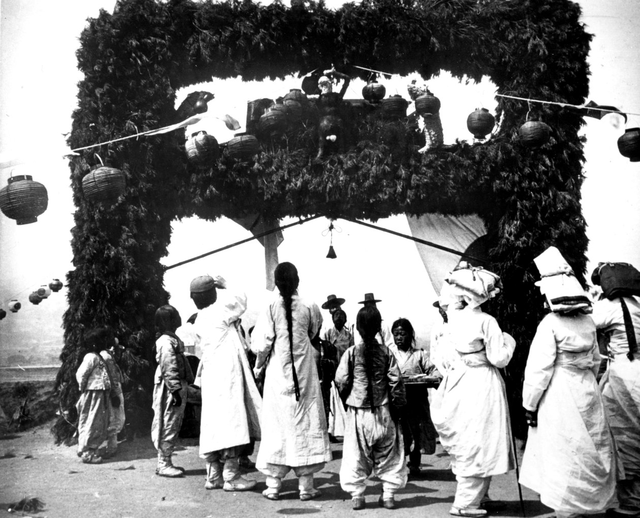 Koreaanse kinderen, 1900 door Unbekannt