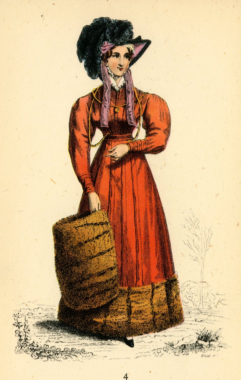 La Belle Assemblée, 1824, 1943 door Unbekannt