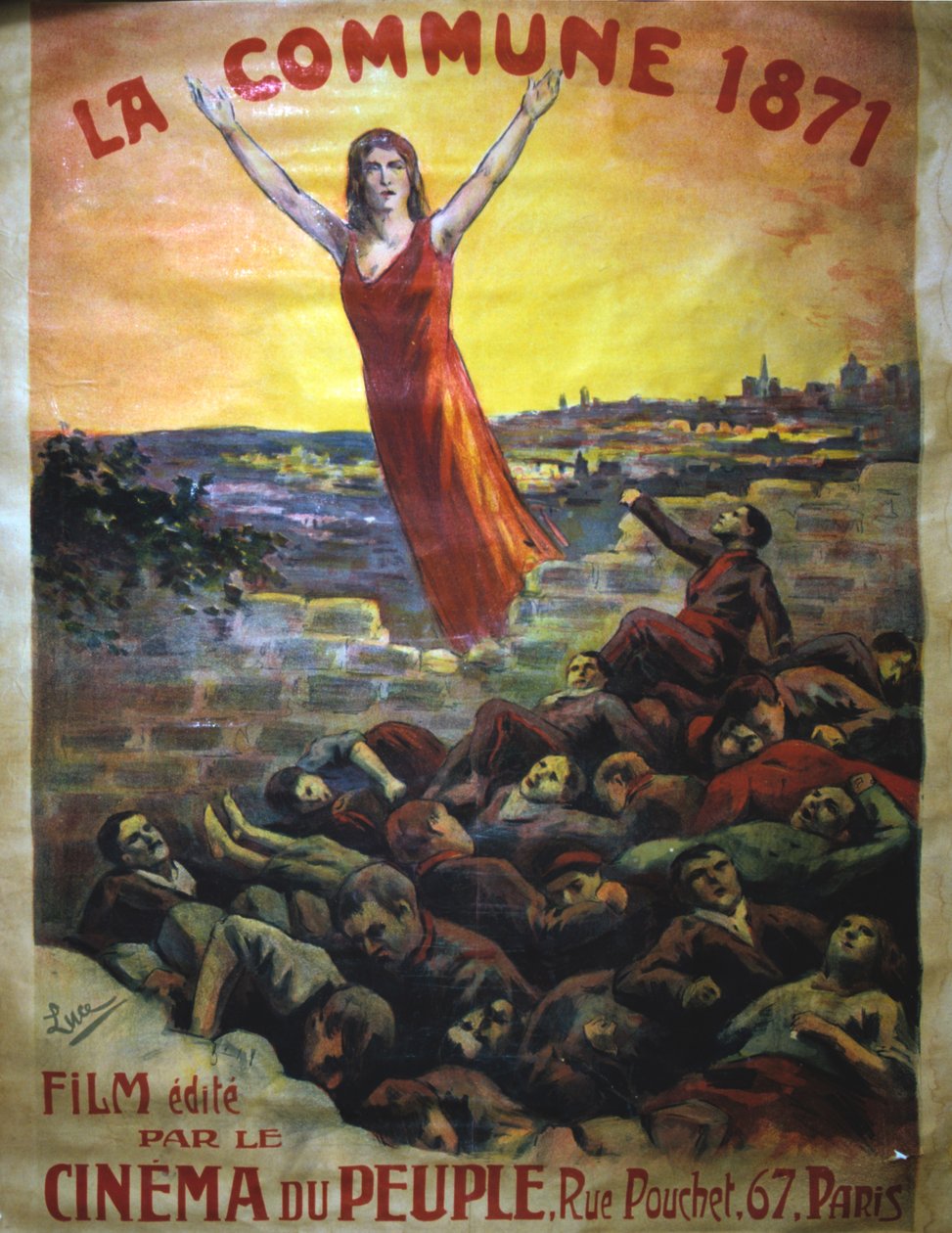 La Commune 1871, filmposter door Unbekannt