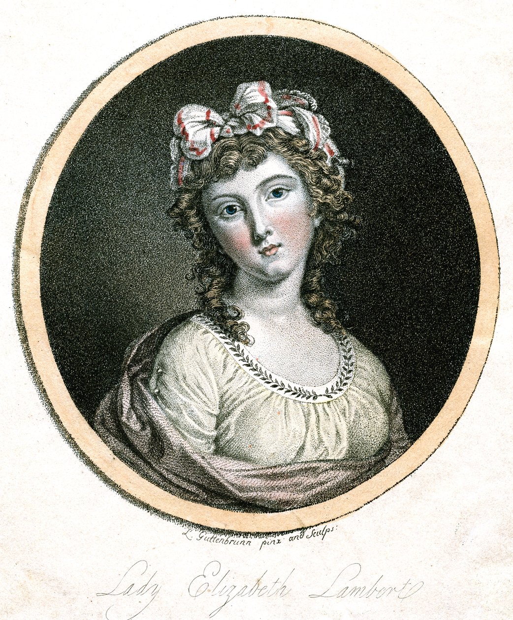 Lady Elizabeth Lambert, 1750-1820 door Unbekannt