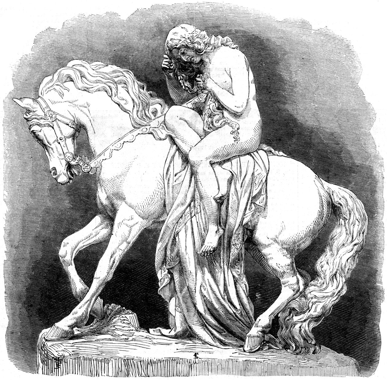 Lady Godiva, 1861 door Unbekannt