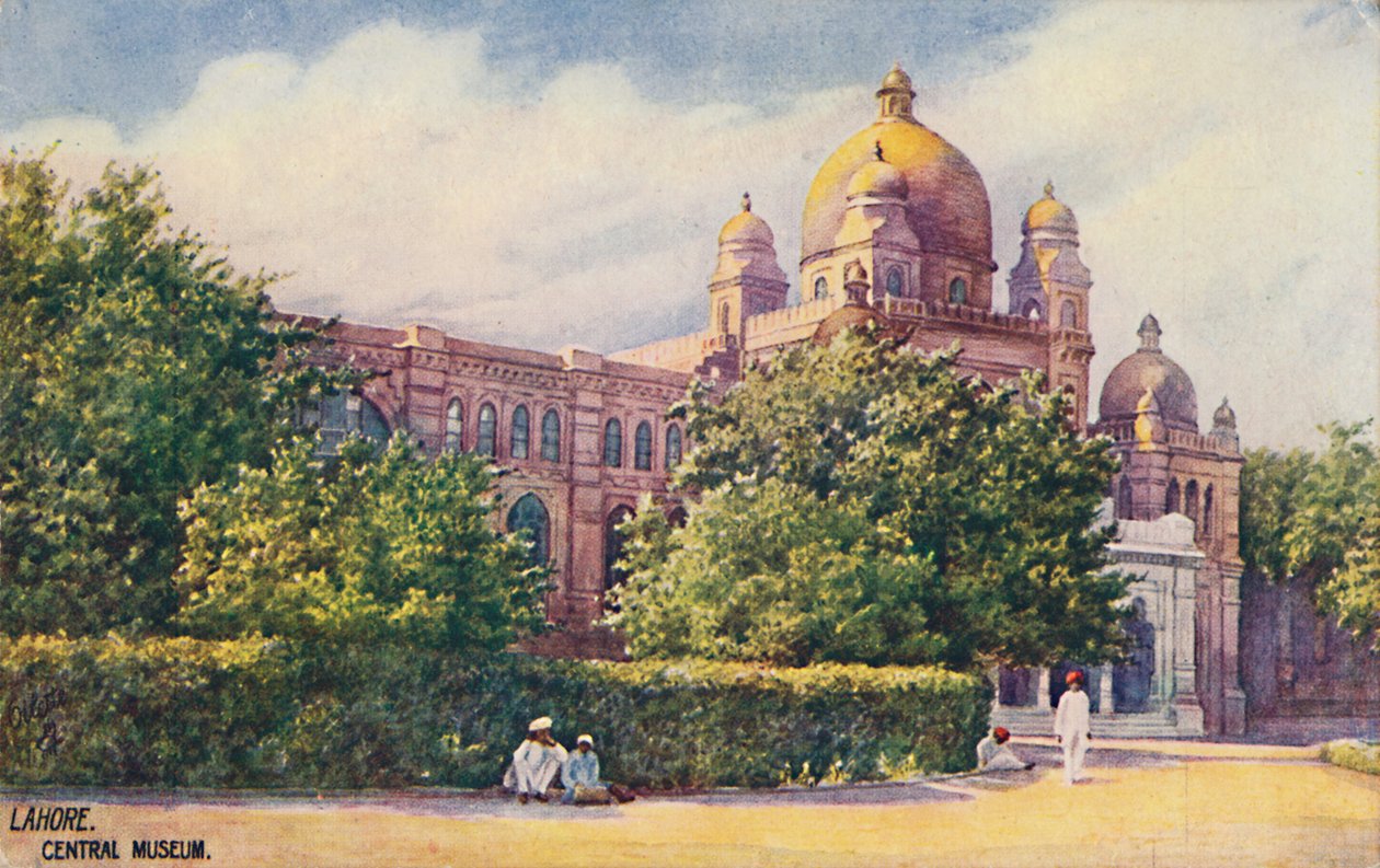 Lahore. Centraal Museum door Unbekannt