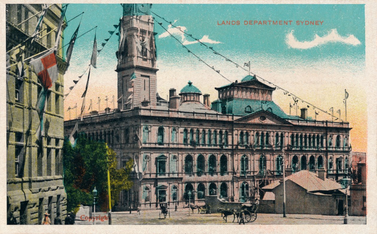 Lands Department Sydney door Unbekannt