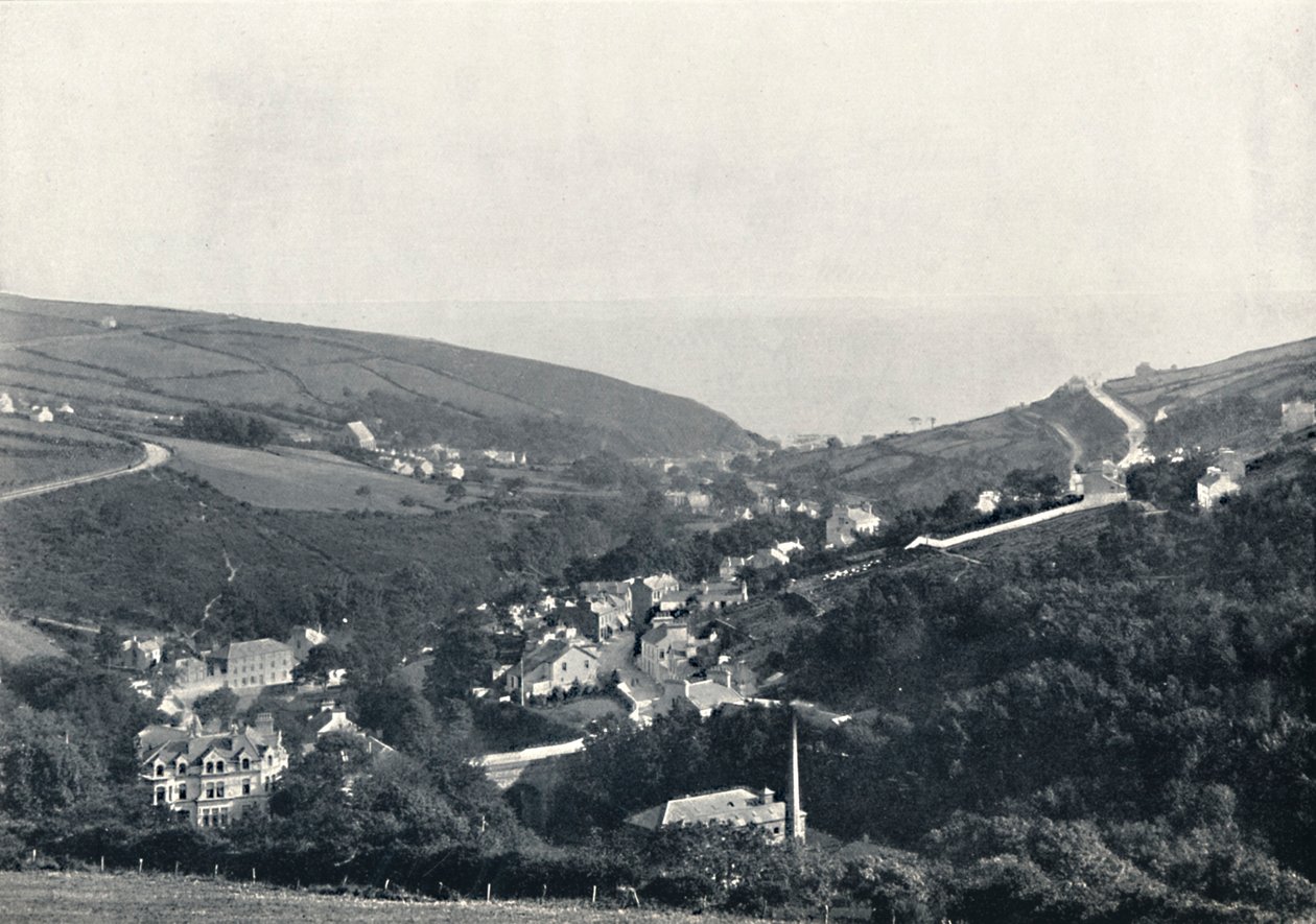 Laxey - Algemeen Uitzicht, 1895 door Unbekannt