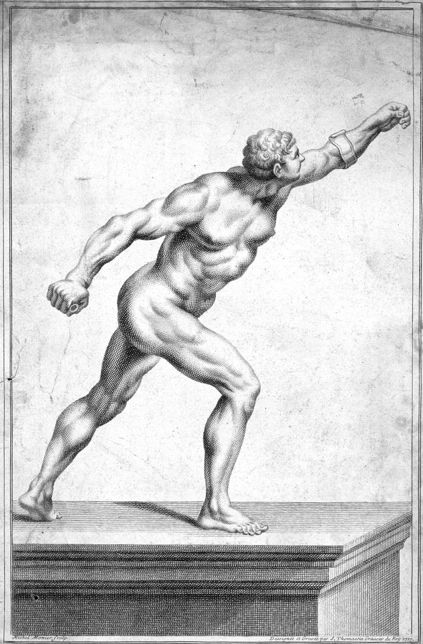 De Gladiator door Unbekannt
