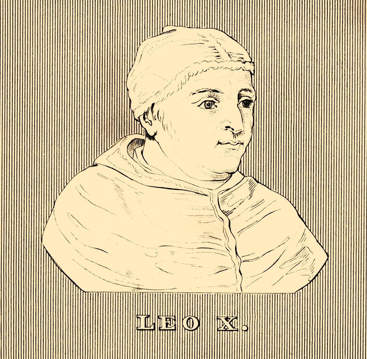 Leo X, 1475-1521, 1830 door Unbekannt