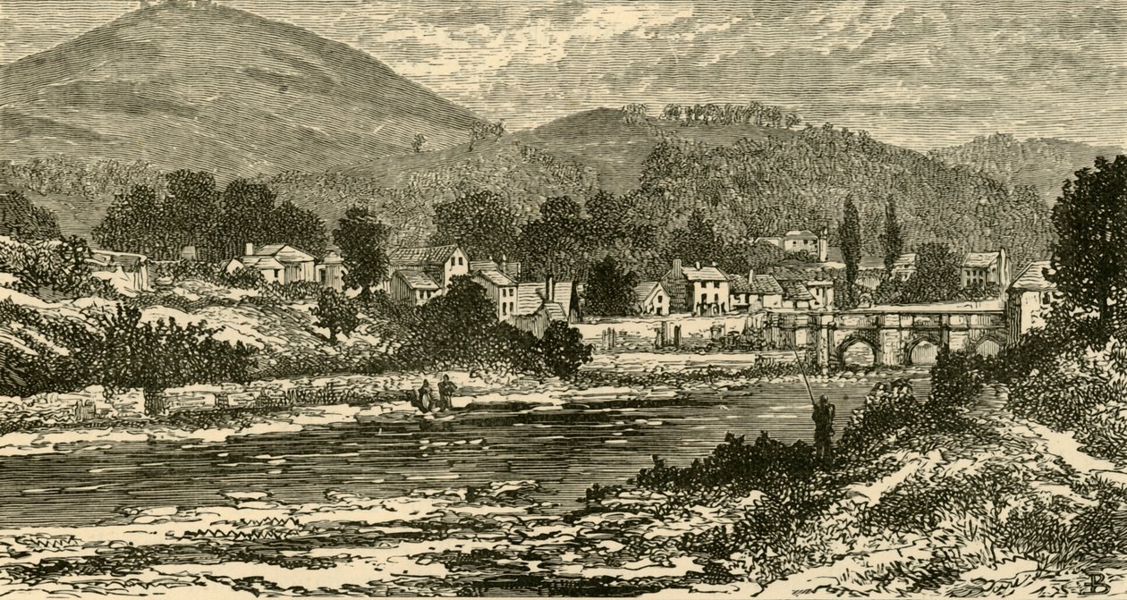 Llangollen Brug, 1898 door Unbekannt