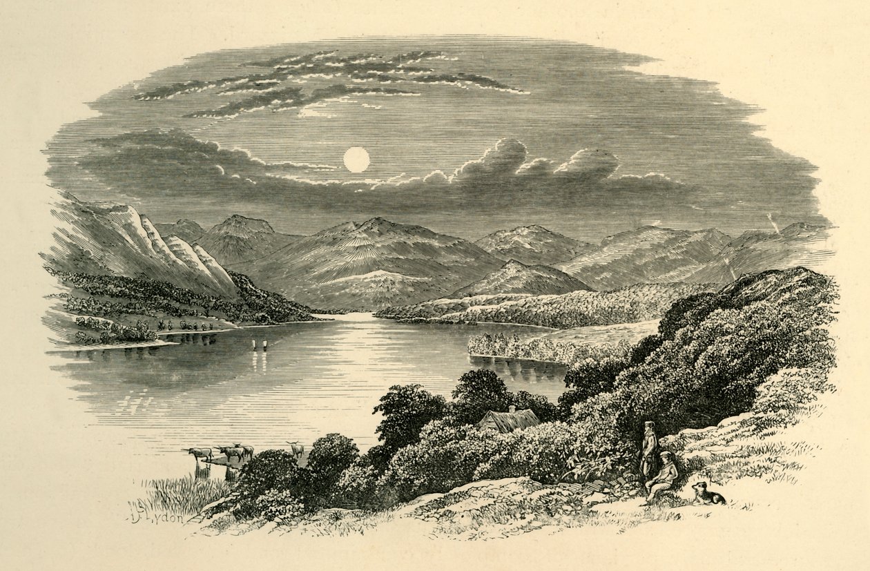 Loch Awe, ca. 1890 door Unbekannt