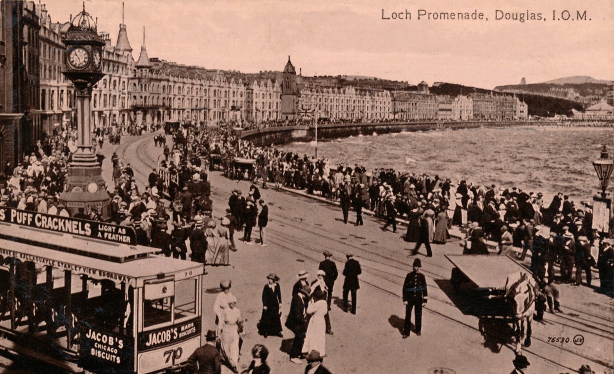 Loch Promenade, Douglas, Isle of Man, ca. 1920 door Unbekannt