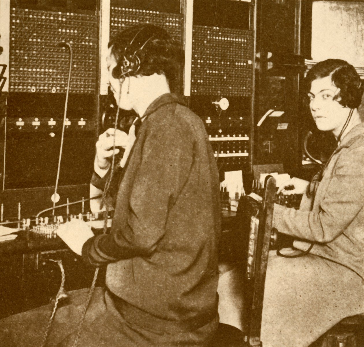 Londen-New York telefoondienst, c1930 door Unbekannt