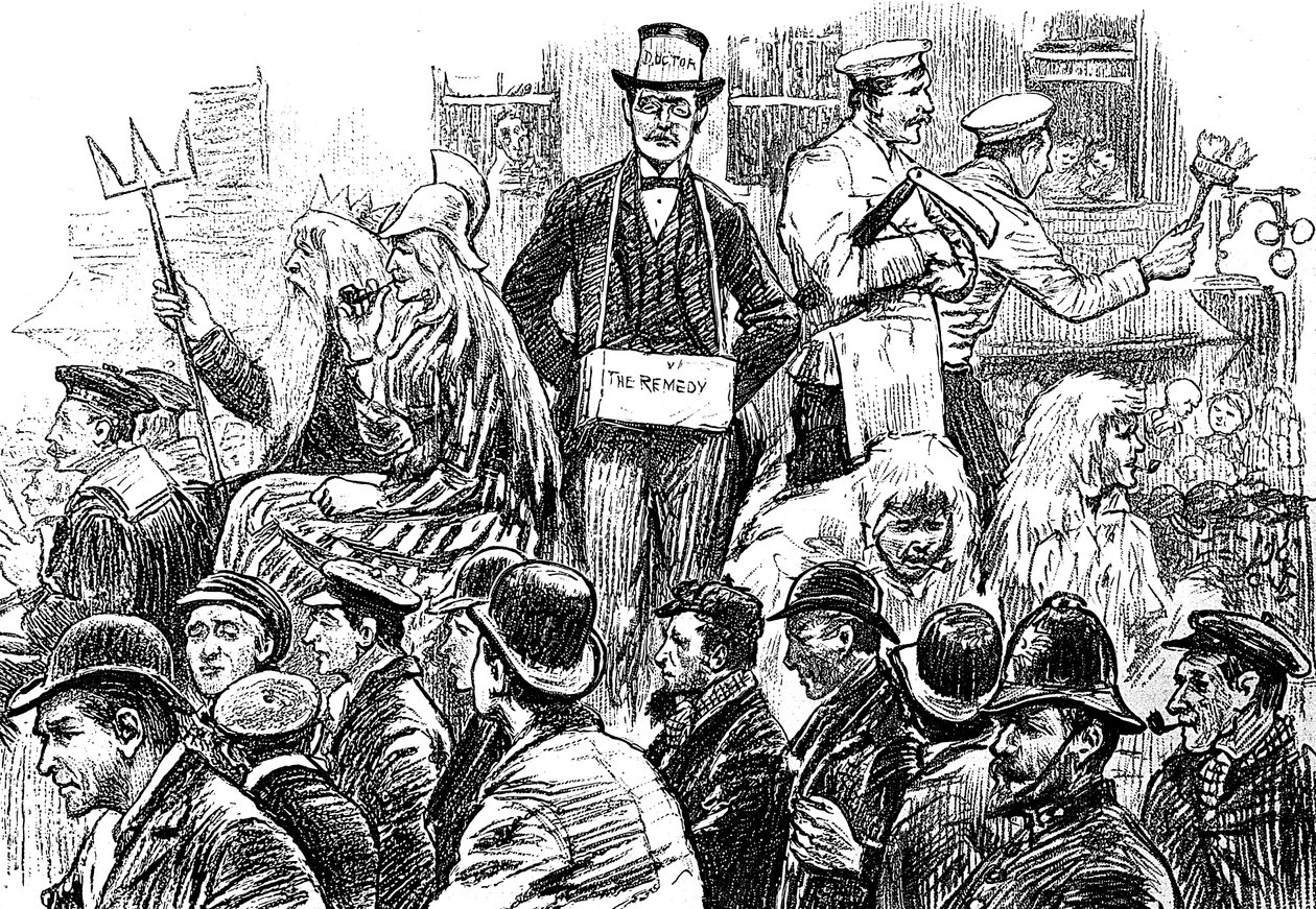 Staking van Londense dokwerkers, september 1889 door Unbekannt