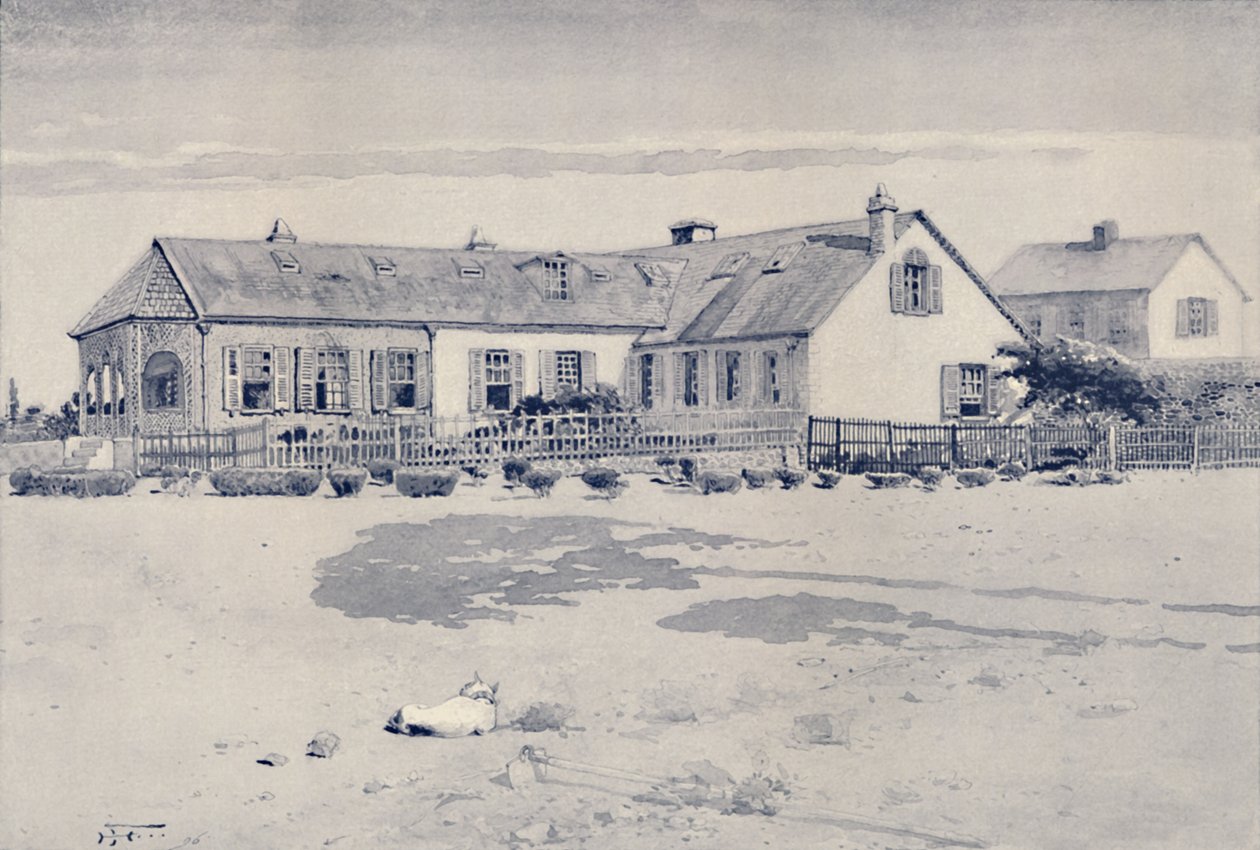 Longwood, Napoleons residentie op Sint-Helena, 1896 door Unbekannt