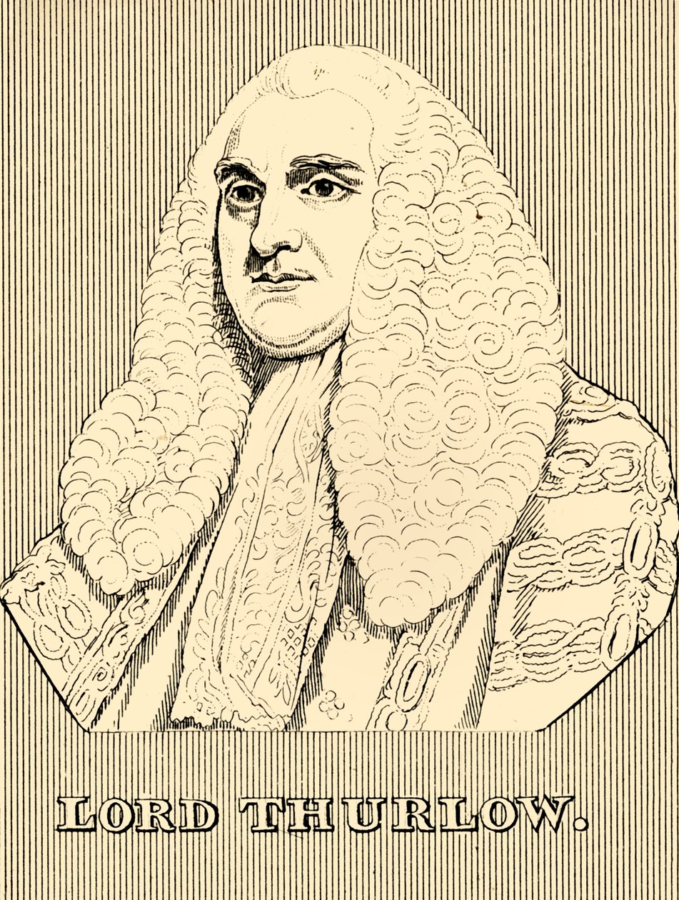 Lord Thurlow, 1731-1806 door Unbekannt