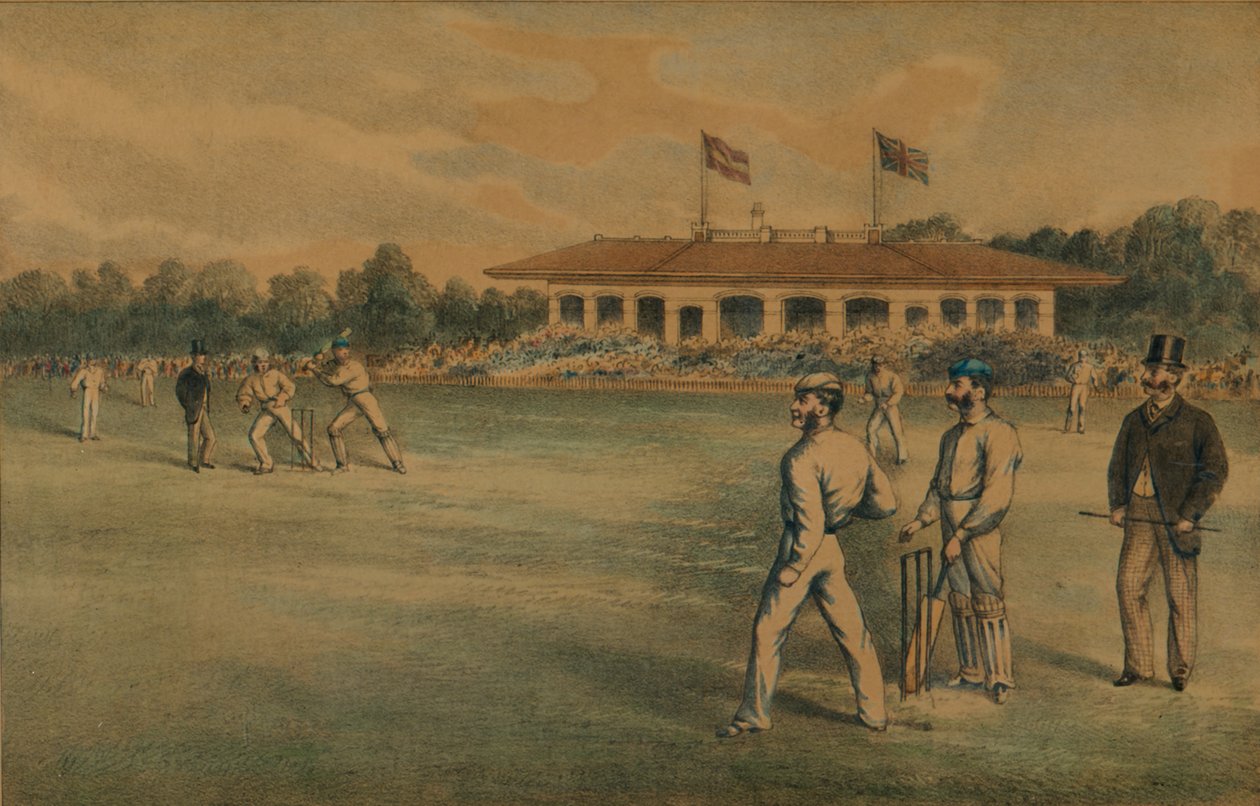 Lords Cricket Ground, 19e eeuw door Unbekannt