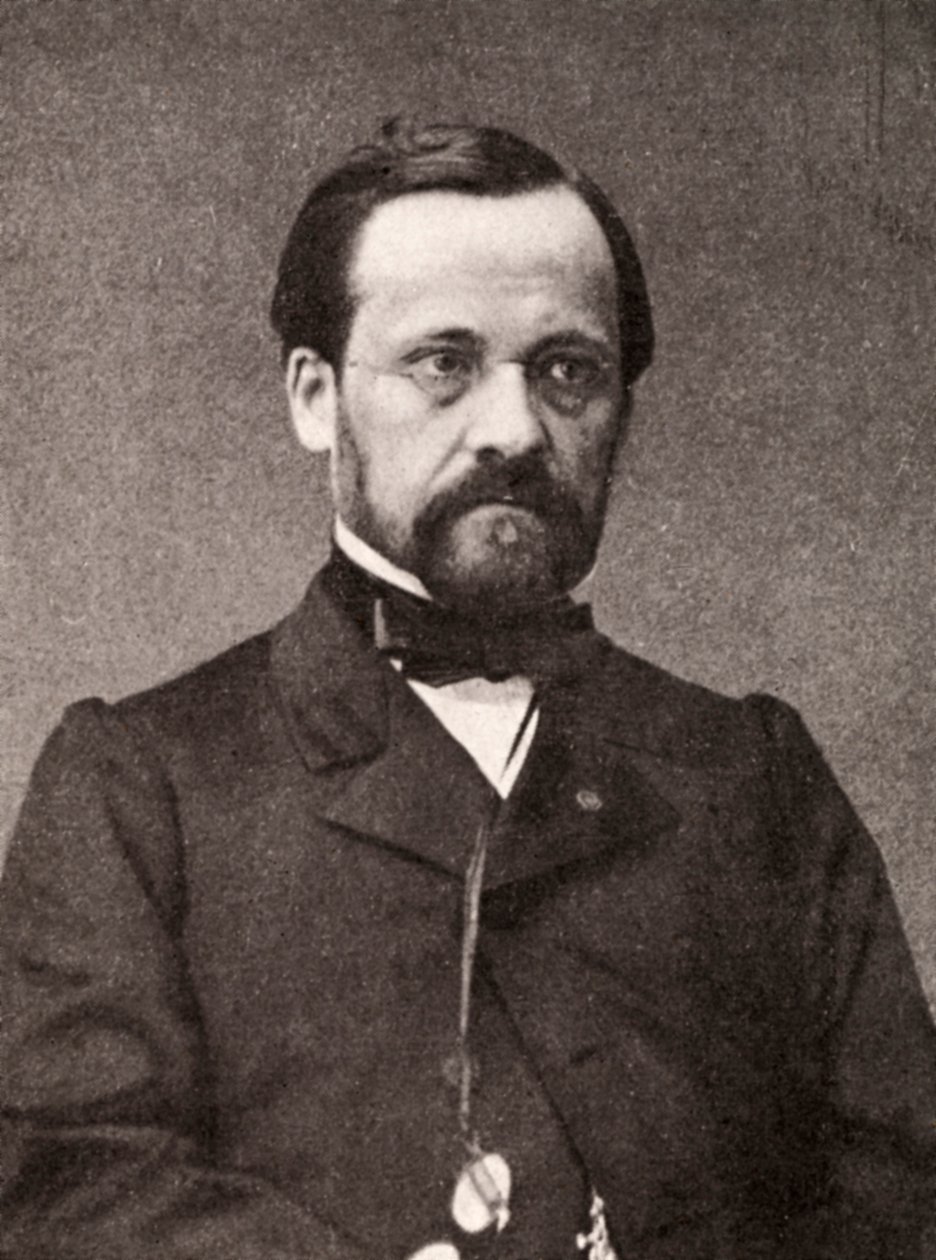 Louis Pasteur, Franse microbioloog en chemicus, 19e eeuw door Unbekannt