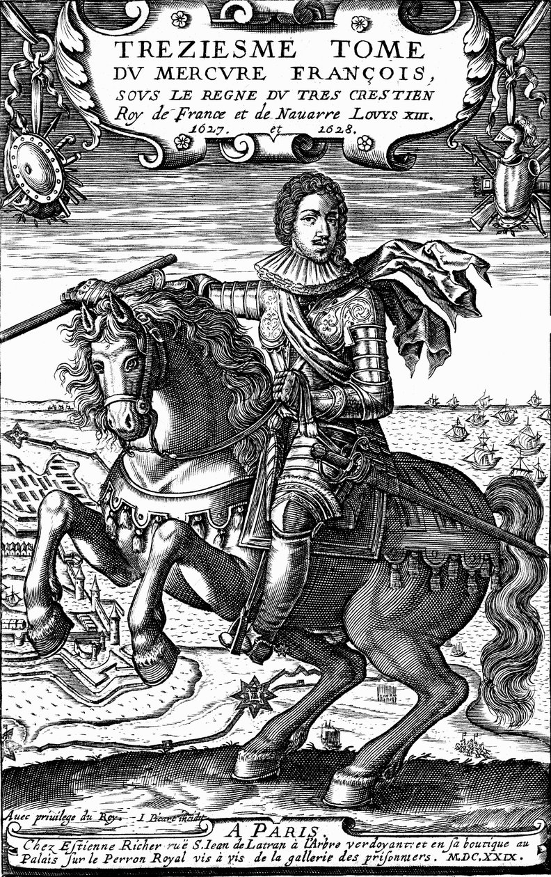 Lodewijk XIII van Frankrijk, 1629 door Unbekannt