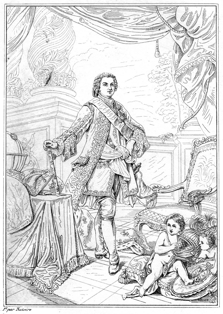 Lodewijk XVI, Koning van Frankrijk door Unbekannt