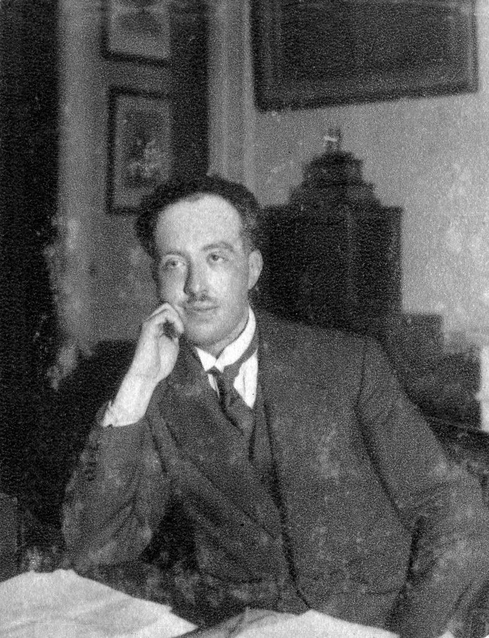 Louis de Broglie, Franse natuurkundige, 1933 door Unbekannt