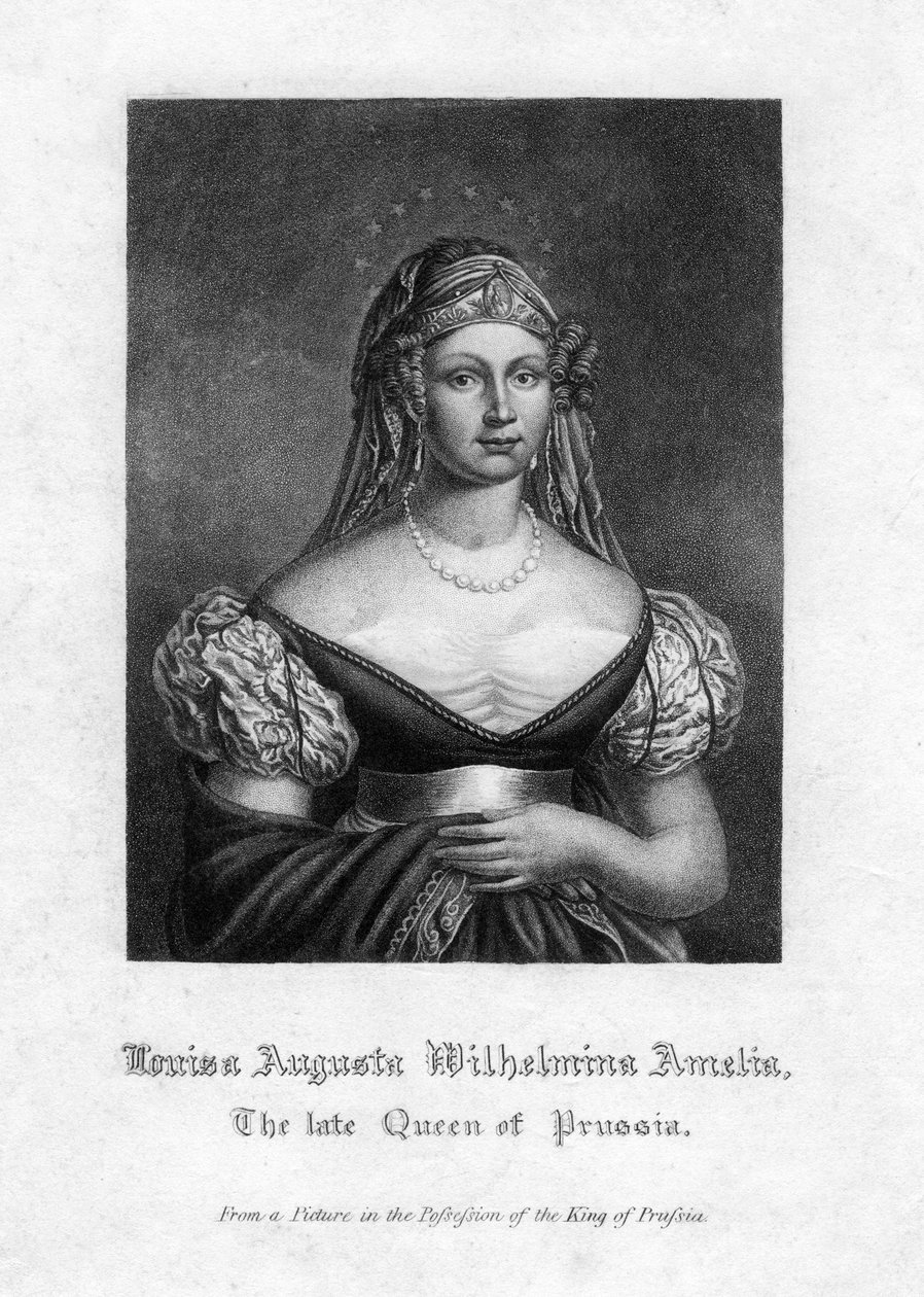 Louise Augusta Wilhelmine Amalie, Koningin van Pruisen door Unbekannt