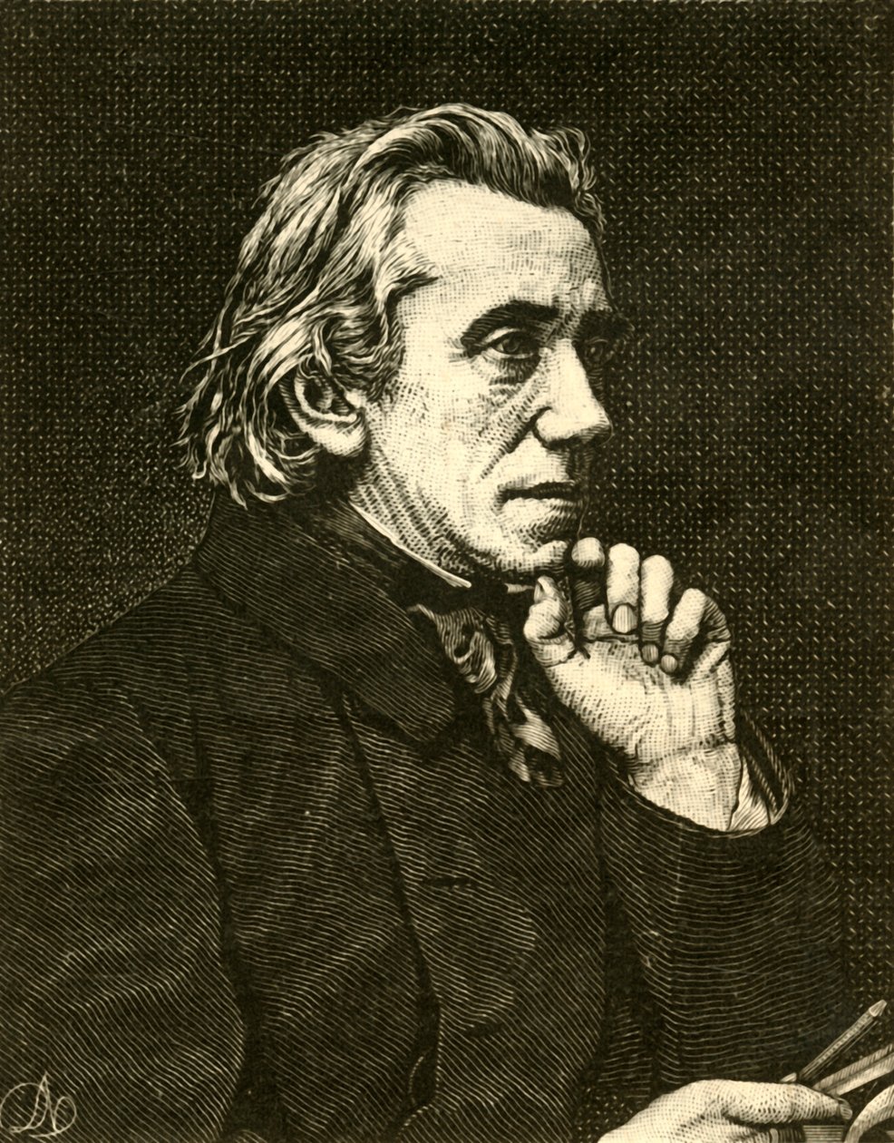 Ludwig Richter, 1881 door Unbekannt