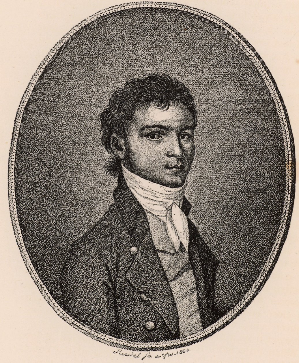 Ludwig van Beethoven 1770-1827, 1790s door Unbekannt