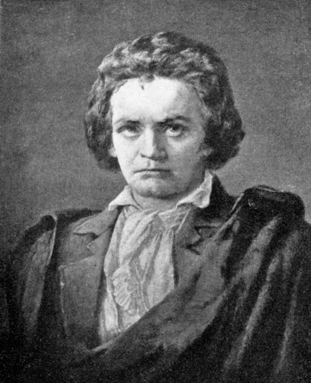 Ludwig van Beethoven, 1770-1827, Duitse componist, 1909 door Unbekannt