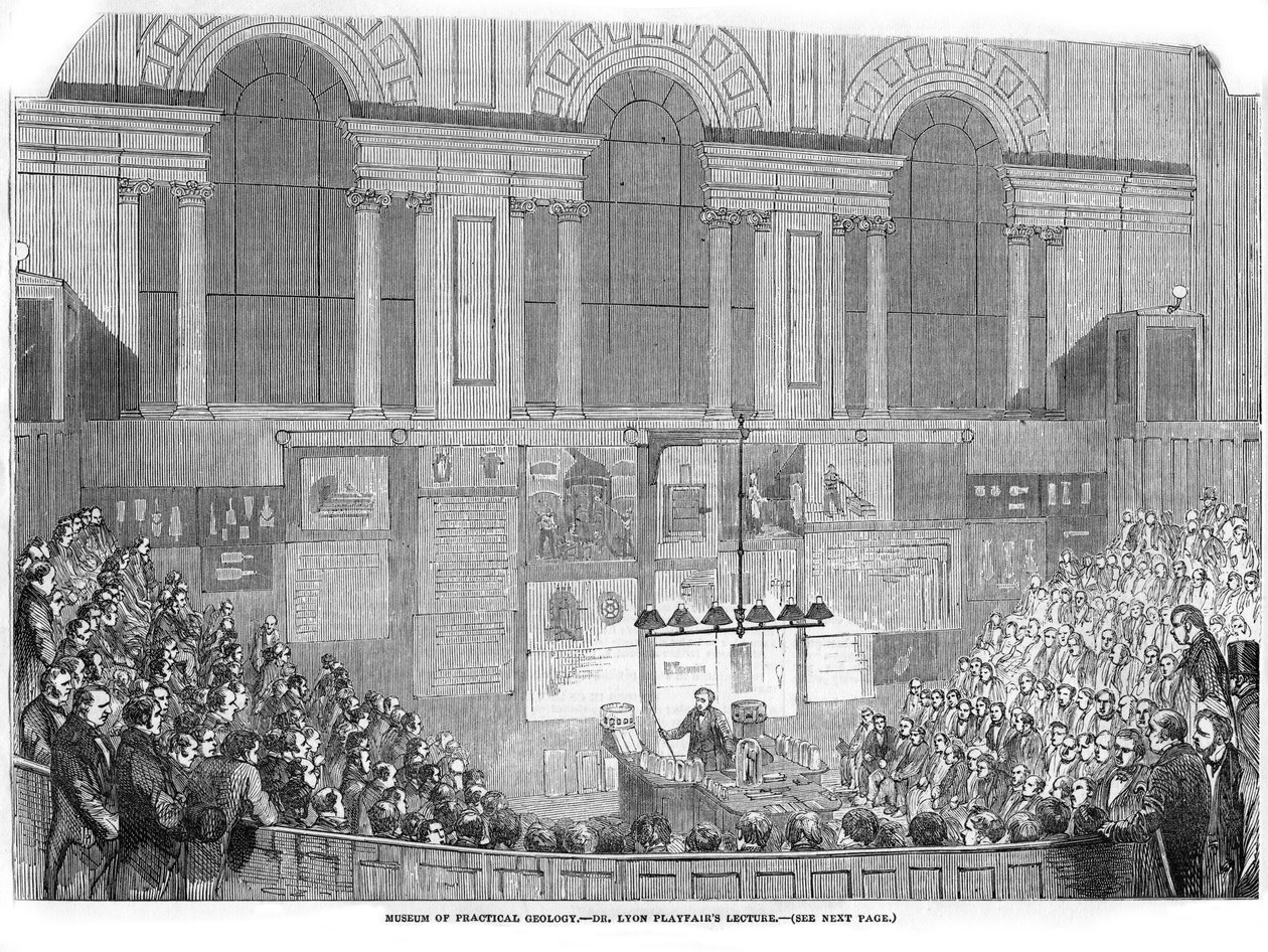 Lyon Playfair, Schotse chemicus en politicus, lezend, 1852 door Unbekannt