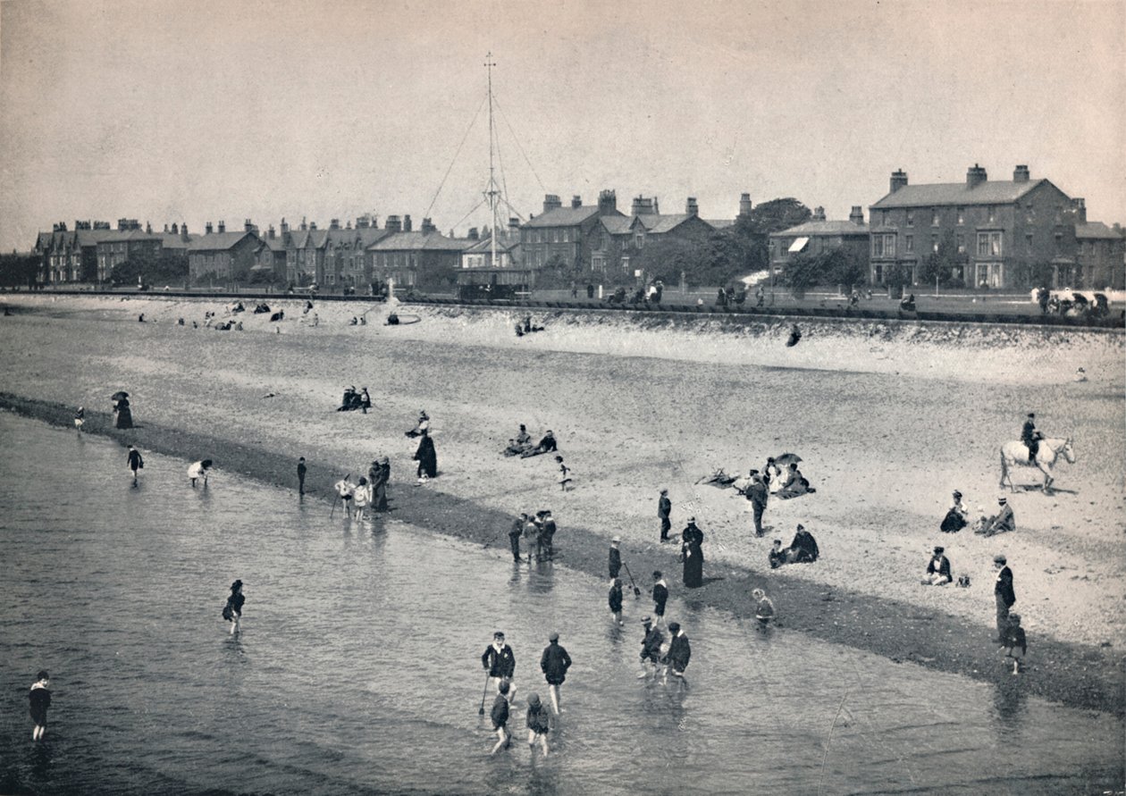 Lytham - Vanaf de pier, 1895 door Unbekannt