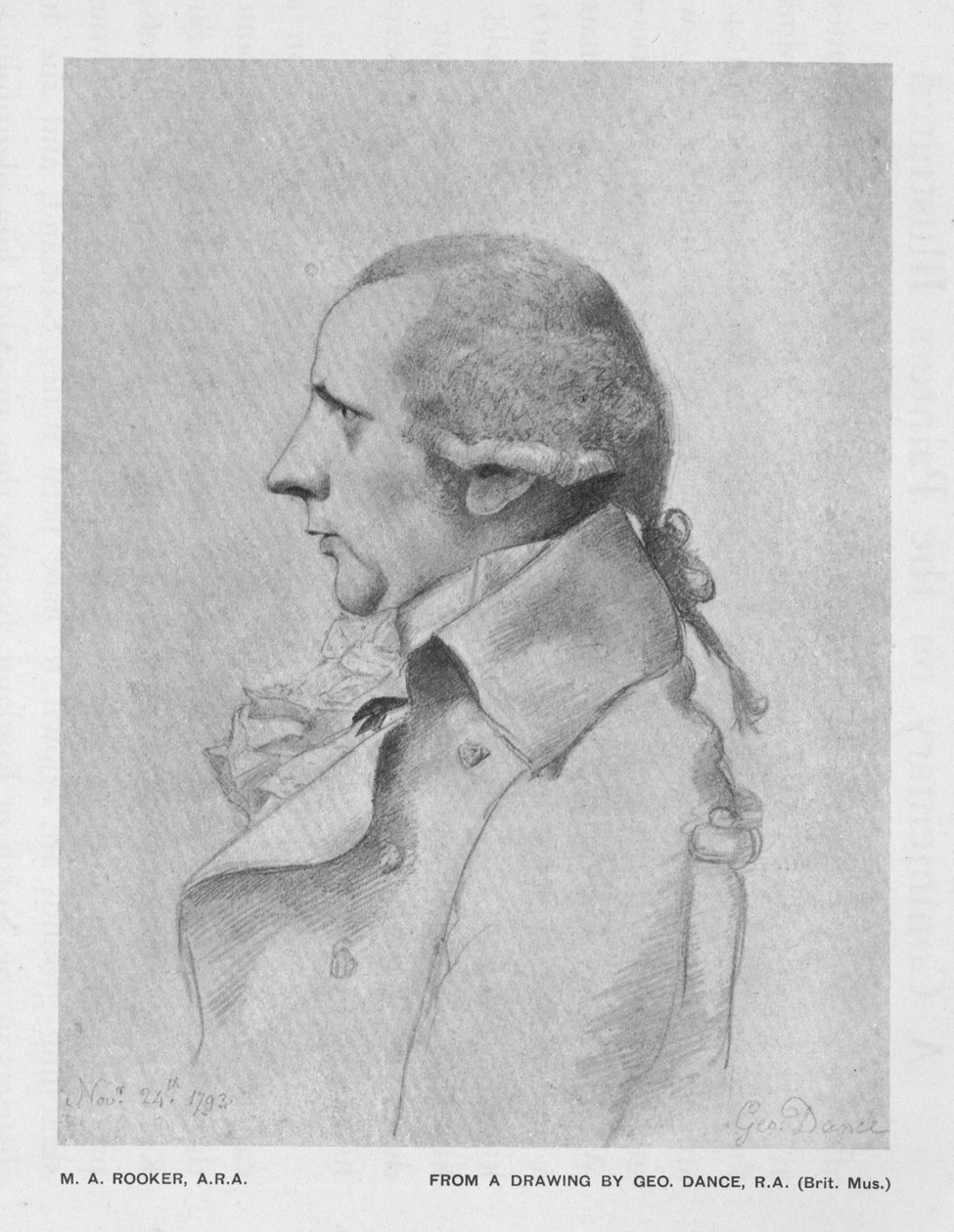 M.A. Rooker, A.R.A., 1793, ca. 1900 door Unbekannt