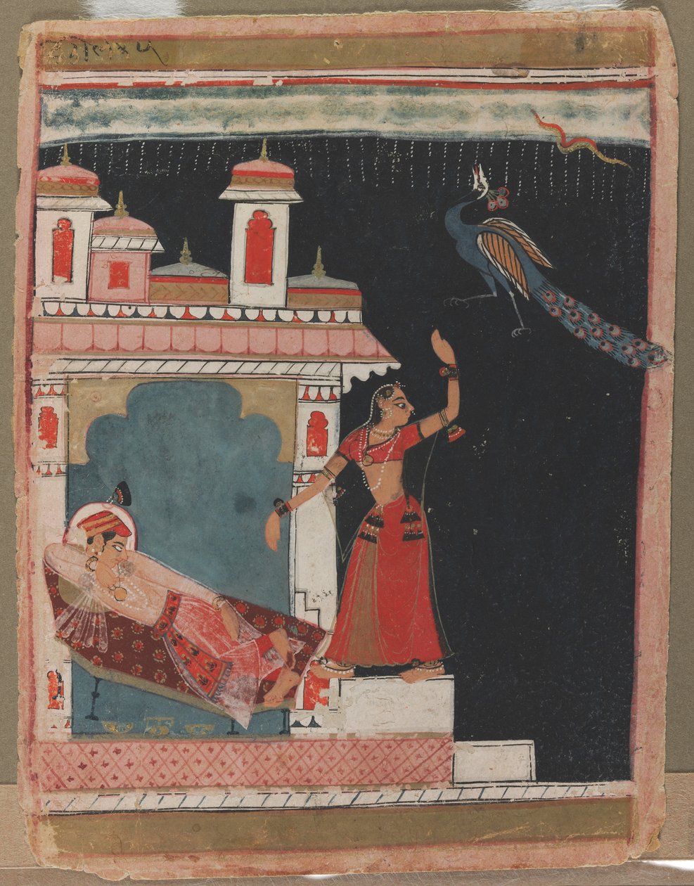 Madhu Madhavi Ragini, ca. 1630-1640 door Unbekannt