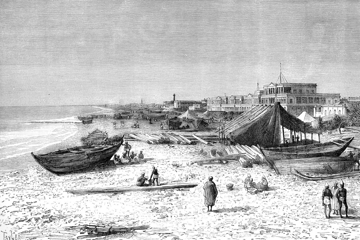 Madras, India, 1895 door Unbekannt
