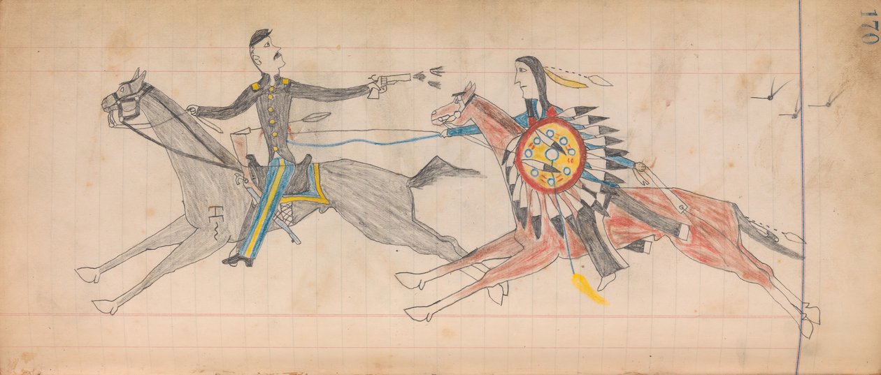 Maffet Ledger: Tekening, ca. 1874-81 door Unbekannt