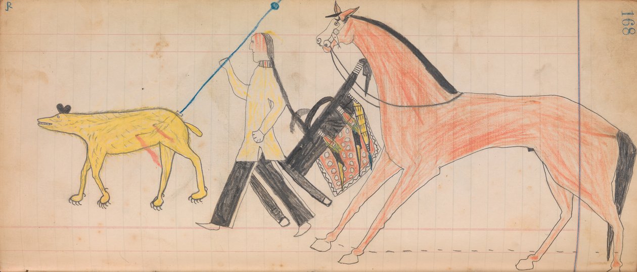 Maffet Ledger: Tekening, ca. 1874-81 door Unbekannt
