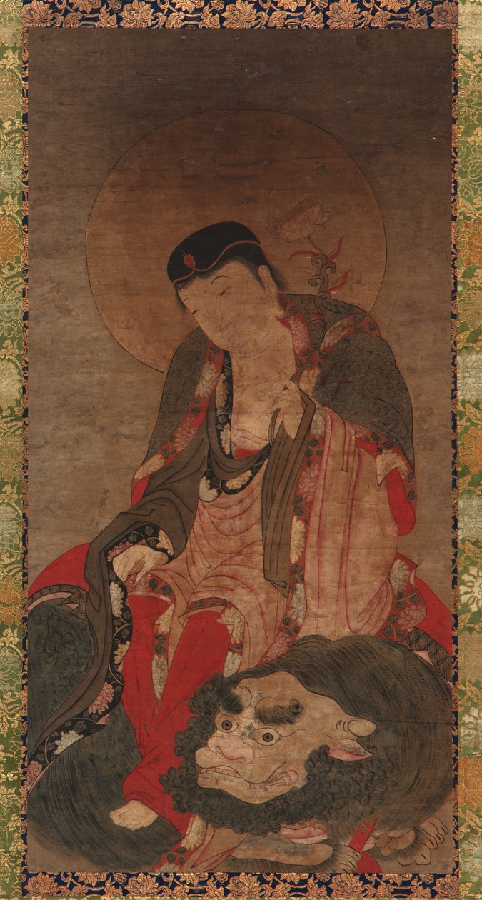Manjusri, Yuan- of Ming-dynastie, 1279-1644 door Unbekannt