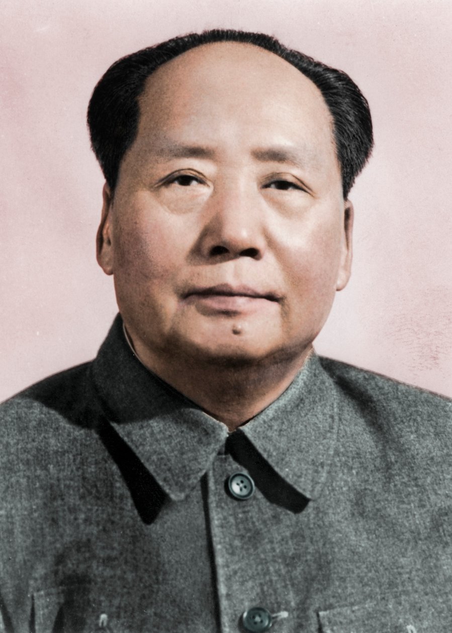 Mao Zedong, Chinese communistische revolutionair en leider, c1950s door Unbekannt