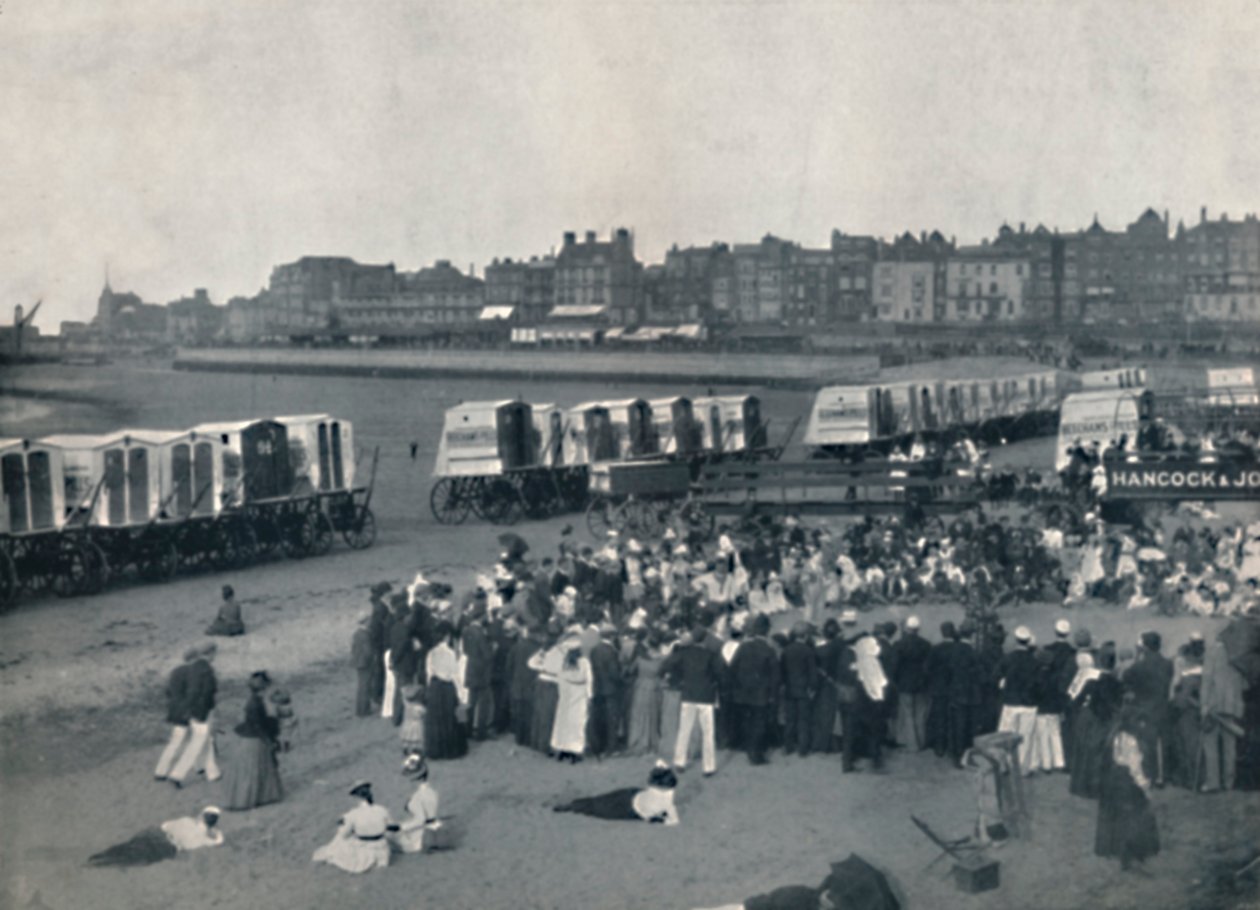 Margate - Op het zand, 1895 door Unbekannt