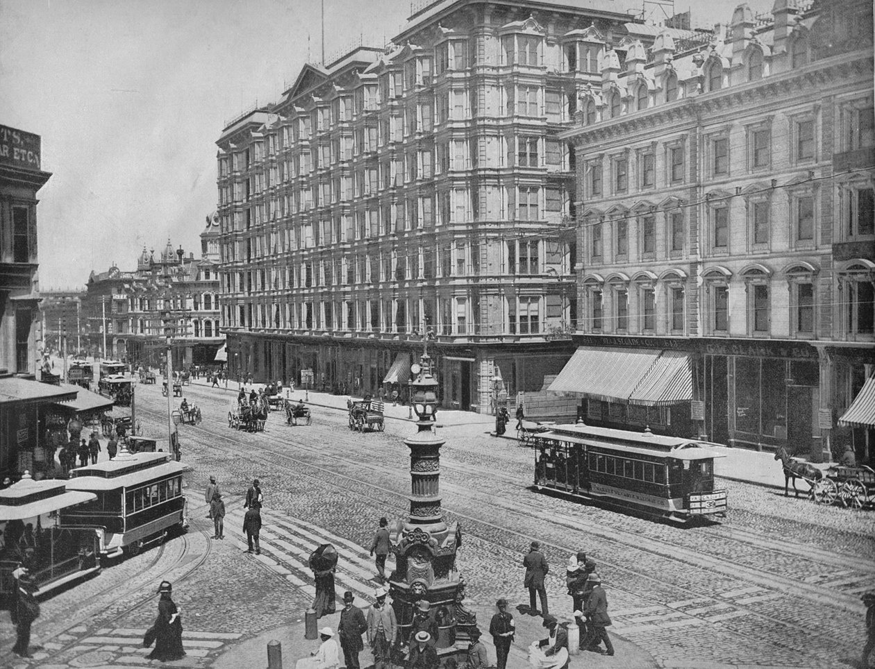 Market Street, San Francisco, Cal. door Unbekannt