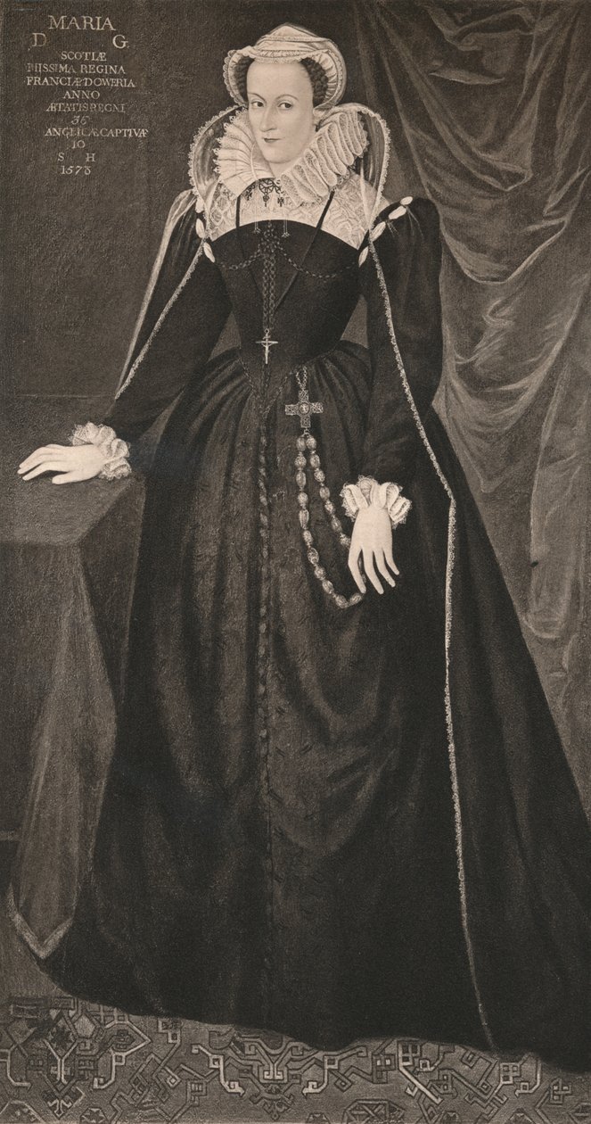 Mary, koningin van Schotland, 16e eeuw, 1904 door Unbekannt