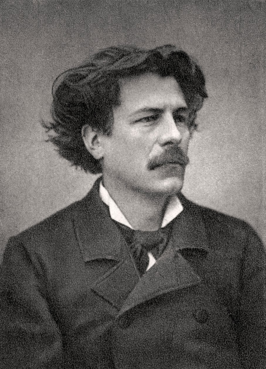 Maurice Rollinat, Franse dichter, 1888 door Unbekannt