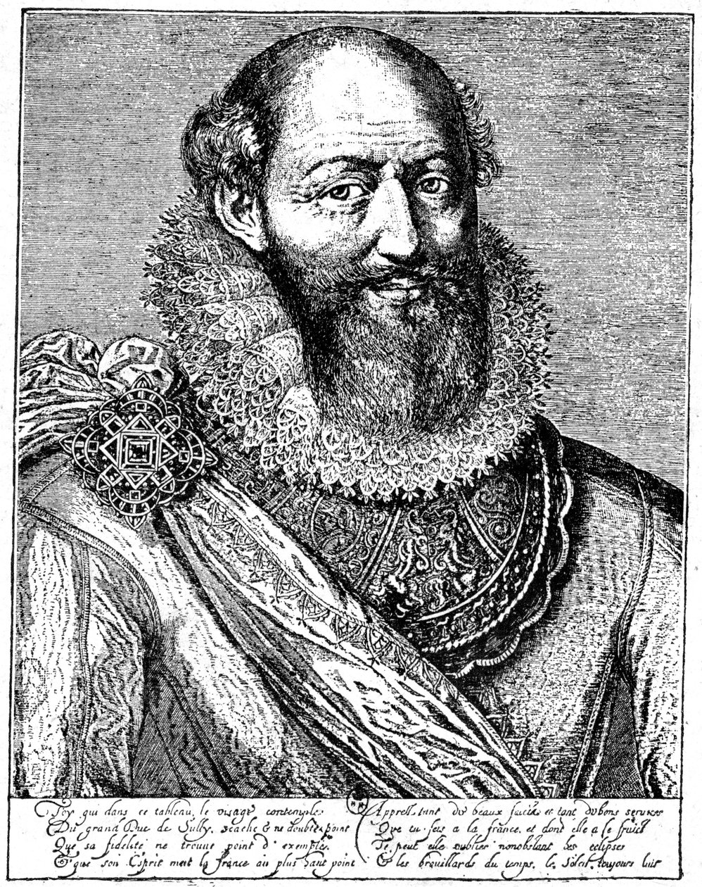 Maximilien de Béthune, hertog van Sully door Unbekannt