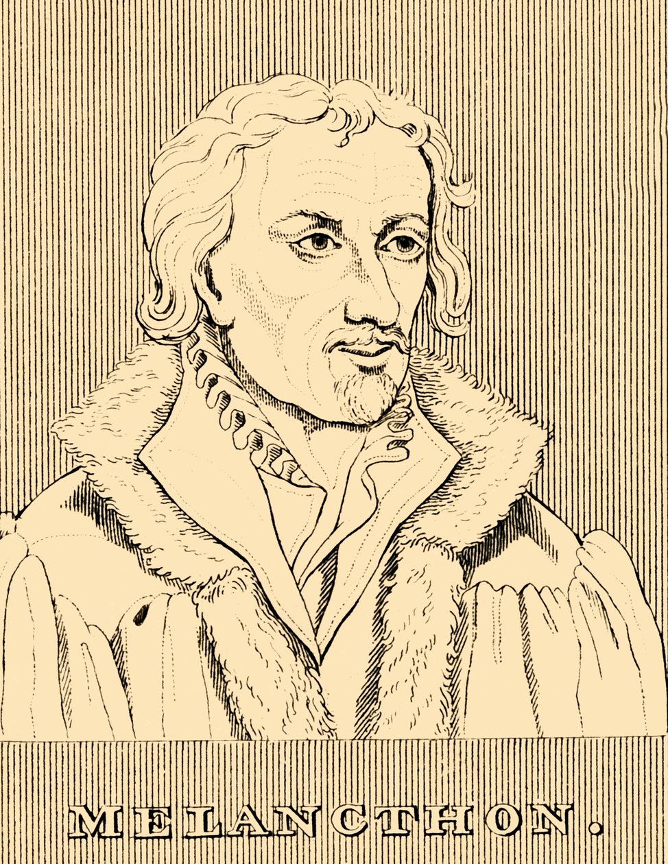 Melanchthon door Unbekannt