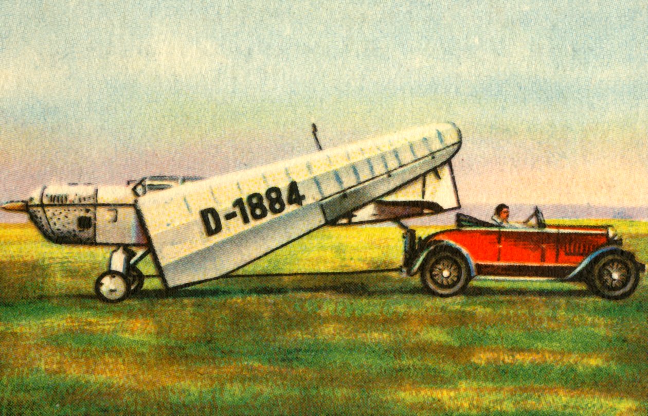 Messerschmitt M 23c vliegtuig, 1920s, 1932 door Unbekannt