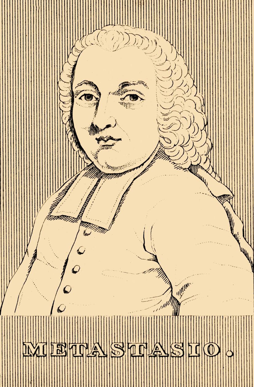 Metastasio, 1698-1782, 1830 door Unbekannt