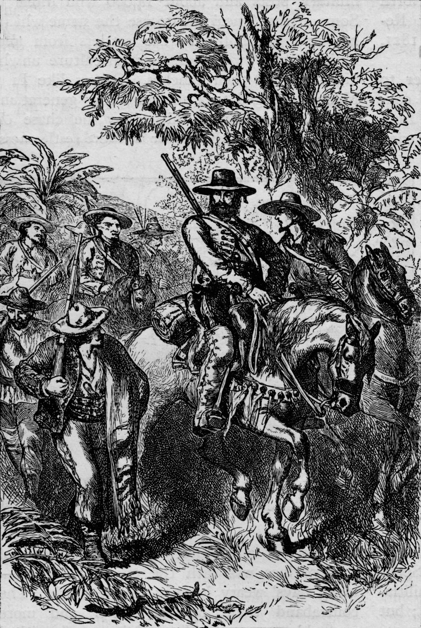 Mexicaanse Filibusters door Unbekannt