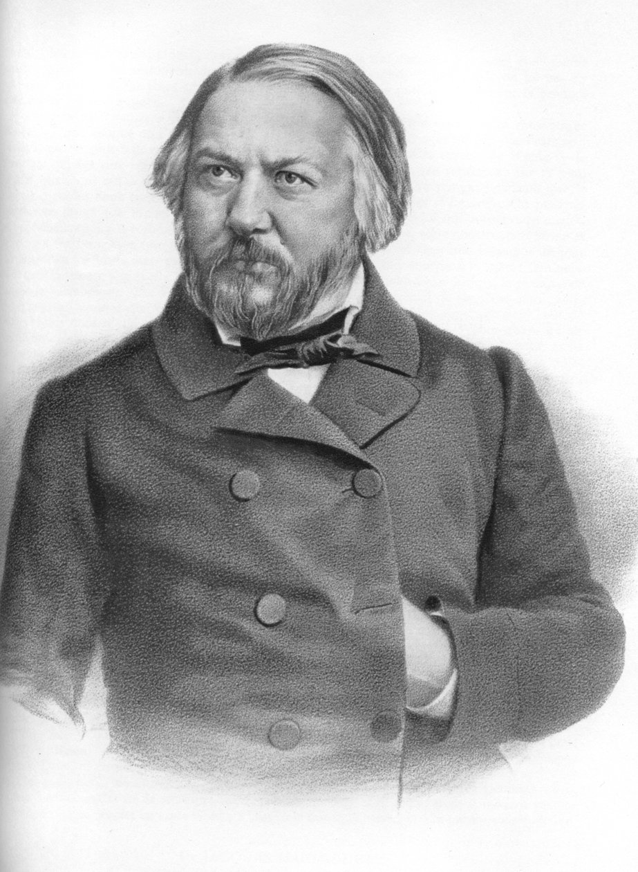 Mikhail Ivanovich Glinka 1804-1857, Russische componist door Unbekannt
