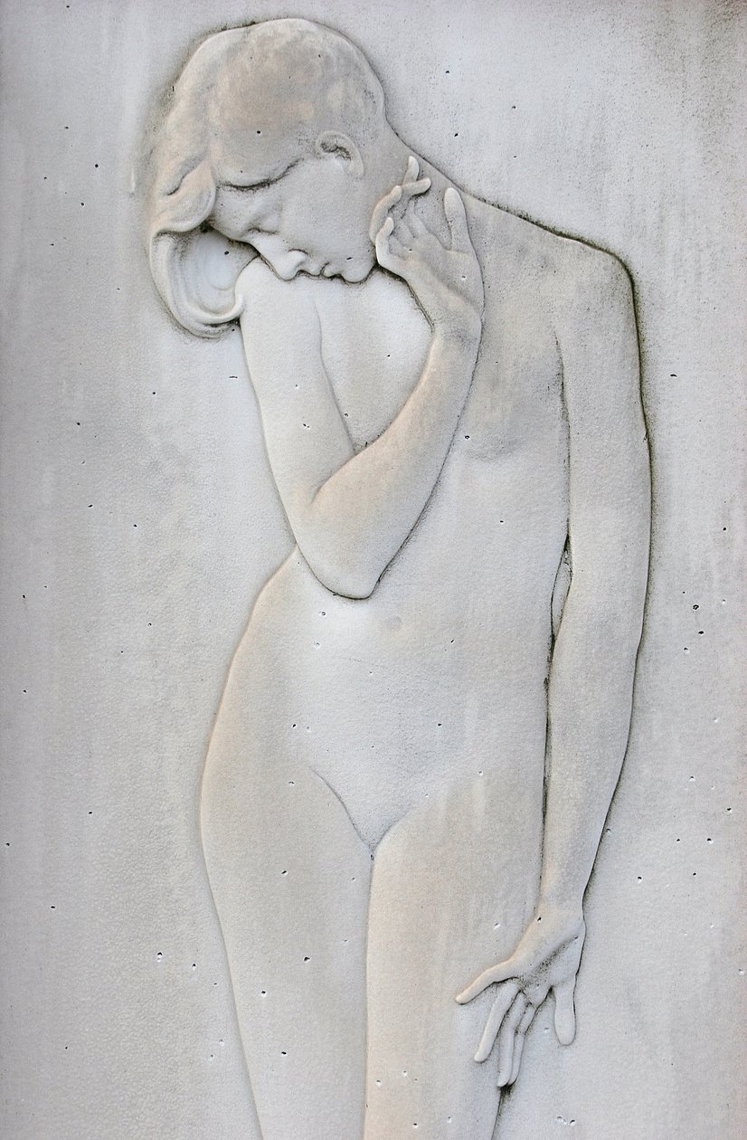Monumentale begraafplaats van Milaan: vrouw, Milaan, Italië door Unbekannt